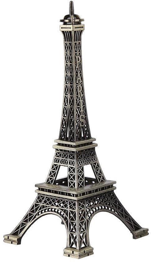 Replica della Torre Eiffel con Design Unico - Decorazione - Foglia di Rame - 10CM - Duraturo
