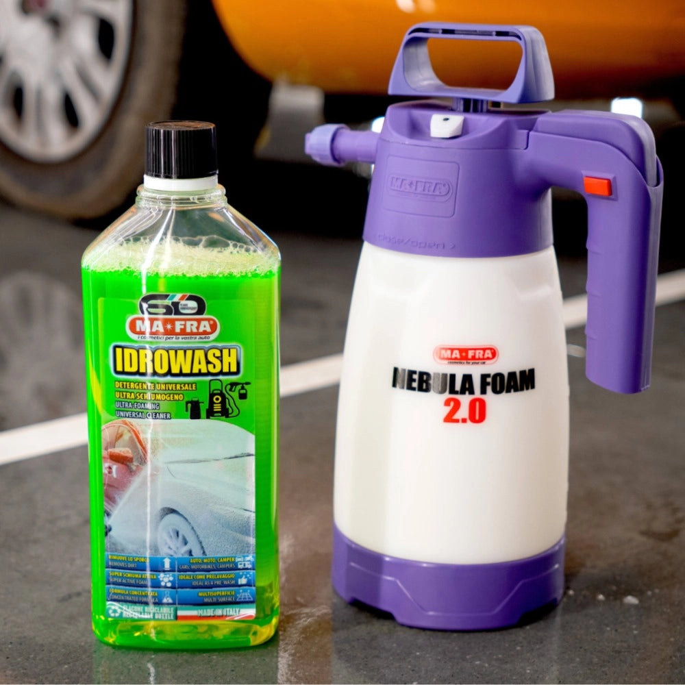 Mafra idrowash detergente ultra schiumogeno concentrato auto, moto e camper 1l
