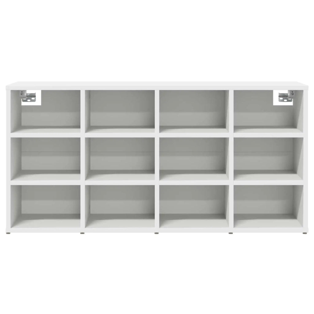Mobile per scarpe Bianco 103 x 30 x 51 cm Legno multistrato 808702