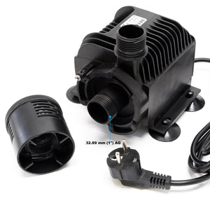 HJ-5000 ECO Pompa da laghetto 4000l/h 65W per circolazione acqua fontana