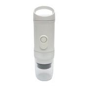 Macchina da caffè portatile 12V/100W, batteria al litio 9600 mAh, pressione 20 bar, serbatoio d'acqua 60-80 ml, tazza 300 ml, compatibile con capsule Nespresso, Dolce Gusto e caffè macinato