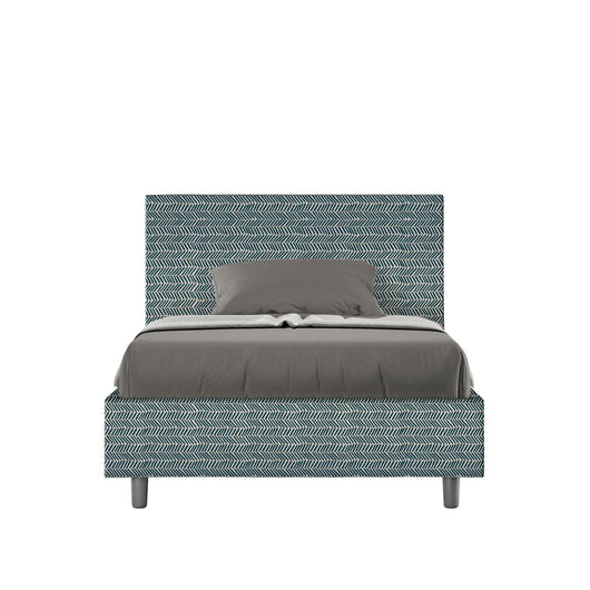 Letto 1 Piazza e Mezzo 120x190 cm con Rete Adele Aragona 8 Blu