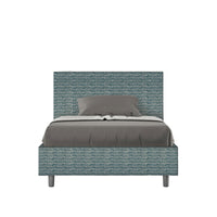 Letto 1 Piazza e Mezzo 120x210 cm con Rete Adele Aragona 8 Blu