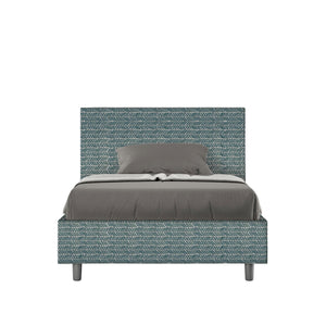 Letto 1 Piazza e Mezzo 120x210 cm con Rete Adele Aragona 8 Blu