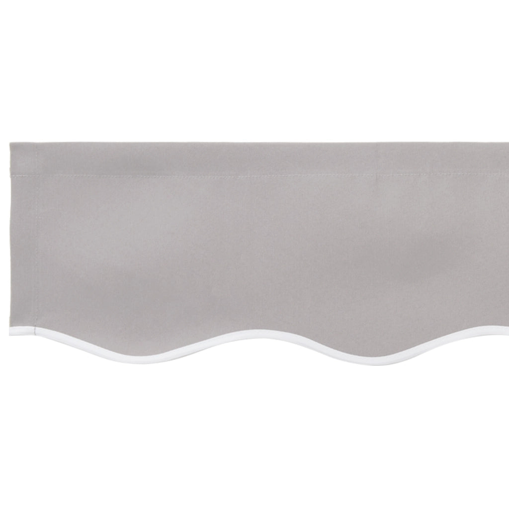 Tessuto di ricambio per tenda da sole per telaio 4.5x3.5 m Grigio chiaro