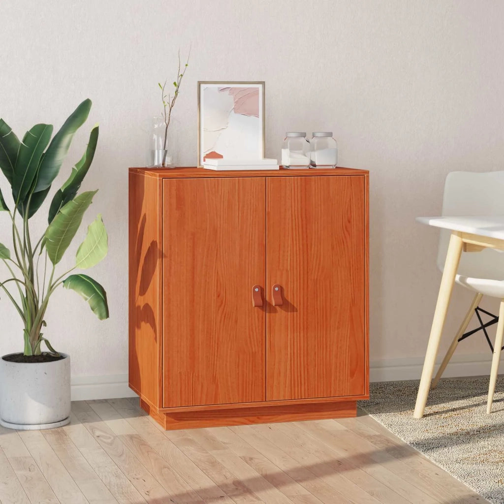 Credenza Marrone Cera 65,5 x 40 x 75 cm Legno di pino massiccio