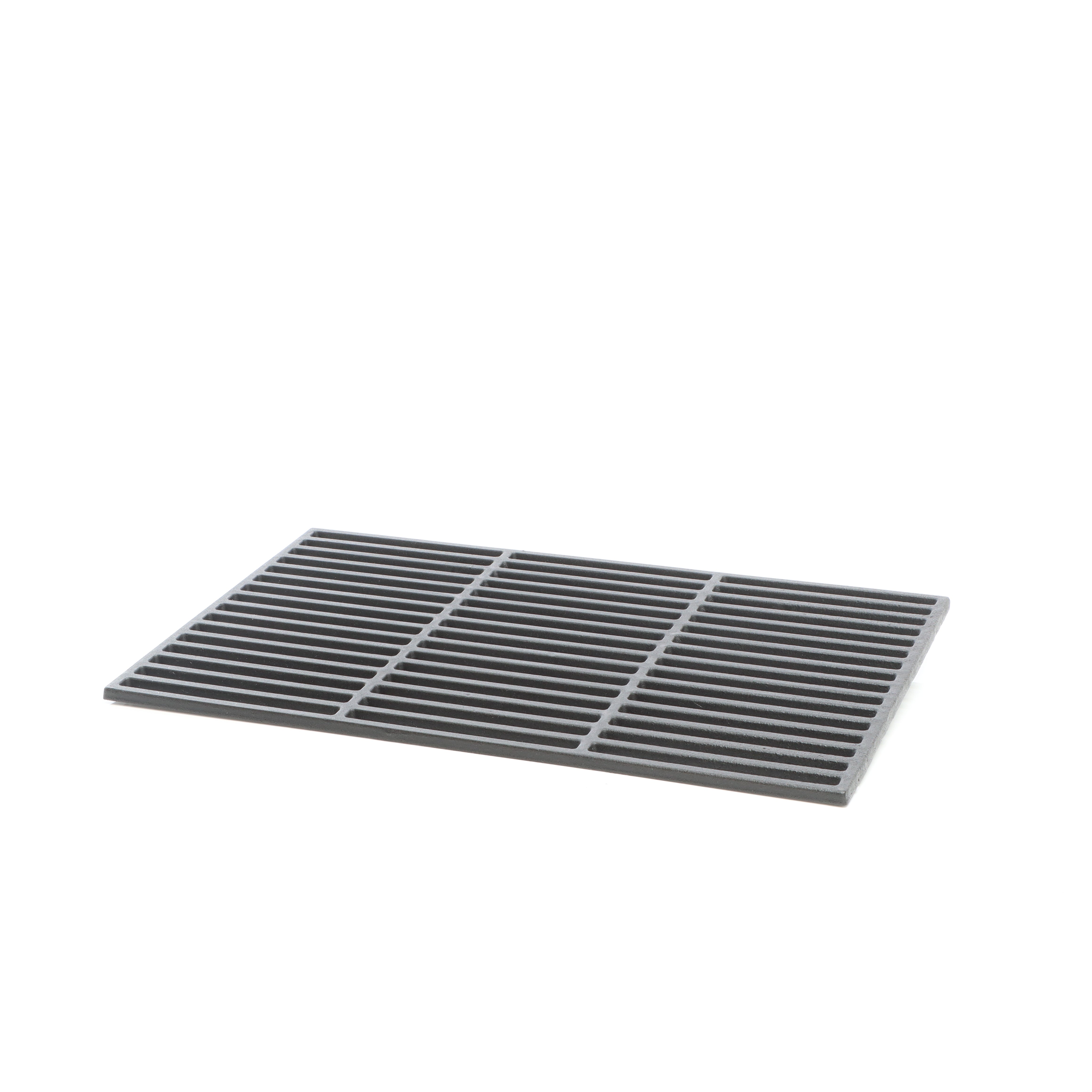Griglia rettangolare in ghisa 54 x 34 cm per barbecue a carbone e a gas
