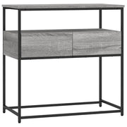 Tavolino Consolle | Tavolo d'Ingresso Grigio Sonoma 75x40x75 cm Legno Multistrato