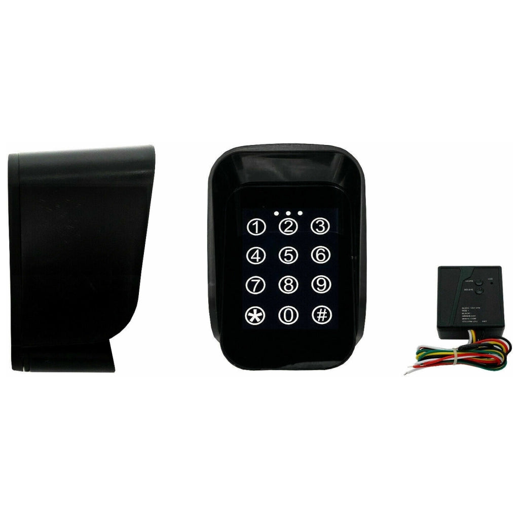 TASTIERA A COMBINAZIONE ANTIVANDALO IP65 CON RICEVITORE RADIO TOUCH VIA DIGITALE