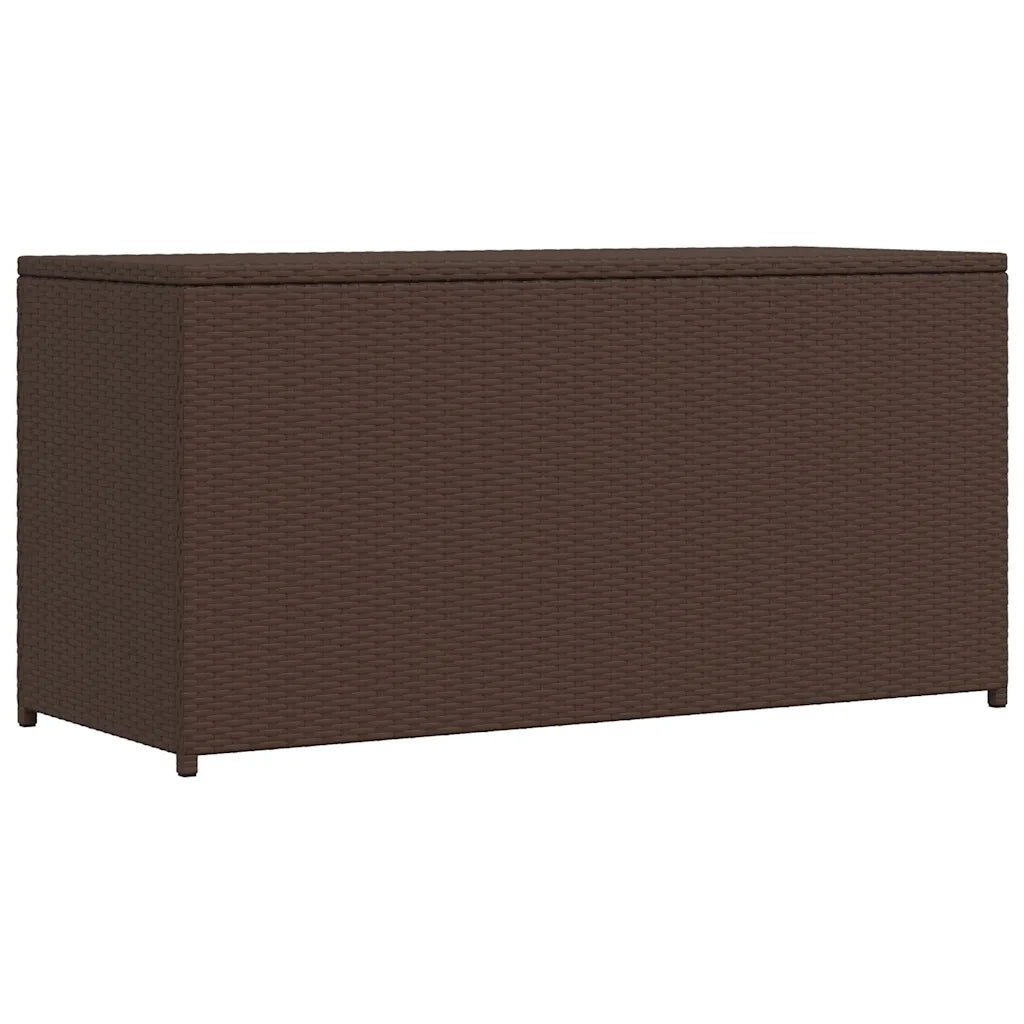 Baule da Giardino Marrone 120x50x60 cm in Polyrattan cod mxl 77324