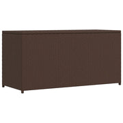 Baule da Giardino Marrone 120x50x60 cm in Polyrattan cod mxl 77324