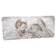QUADRO THE KISS SHABBY BROWN SACRA FAMIGLIA