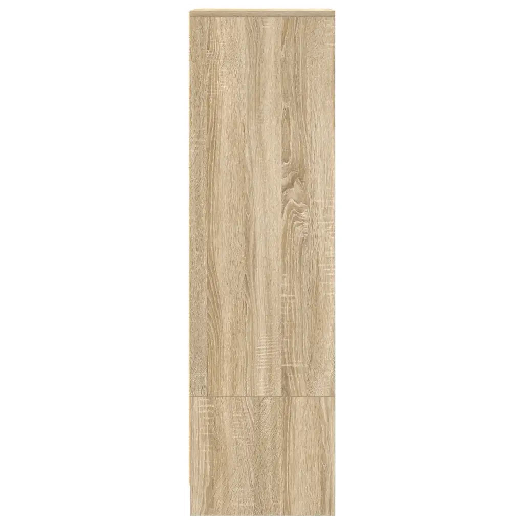 Credenza Rovere Sonoma 29,5x34x119,5 cm in Legno Multistrato 861654