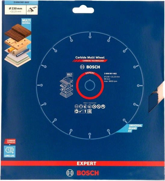 2608901682 - DISCO MULTIMATERIALE D.230mm PER SMERIGLIATRICI