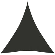 Vela ombreggiante triangolare in tessuto Oxford 4 x 5 x 5 m antracite 02_0009886