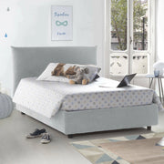 Arpaise, Letto Piazza e Mezza Materasso Incluso Made in Italy, Bianco