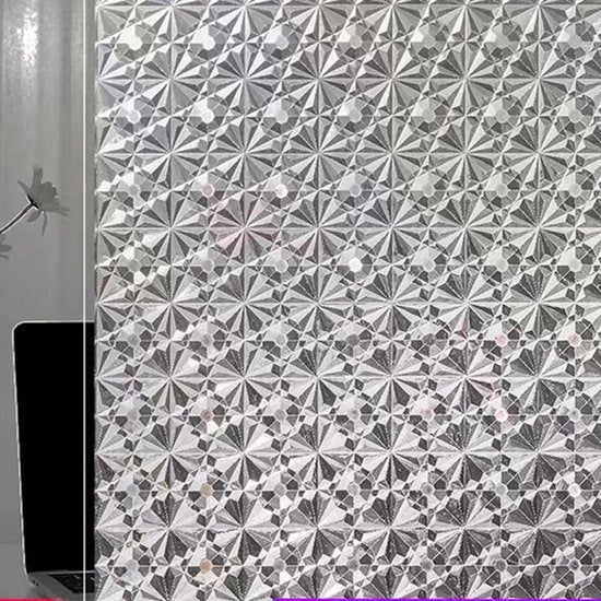 Sticker trasparente - 30 x 300 cm - Film per finestra - Invisibile - Resistente all'UV - Anticondensazione - Zonatura - Isolante termico - Rimuovibile con acqua - Riciclabile - Adatto per ufficio e casa