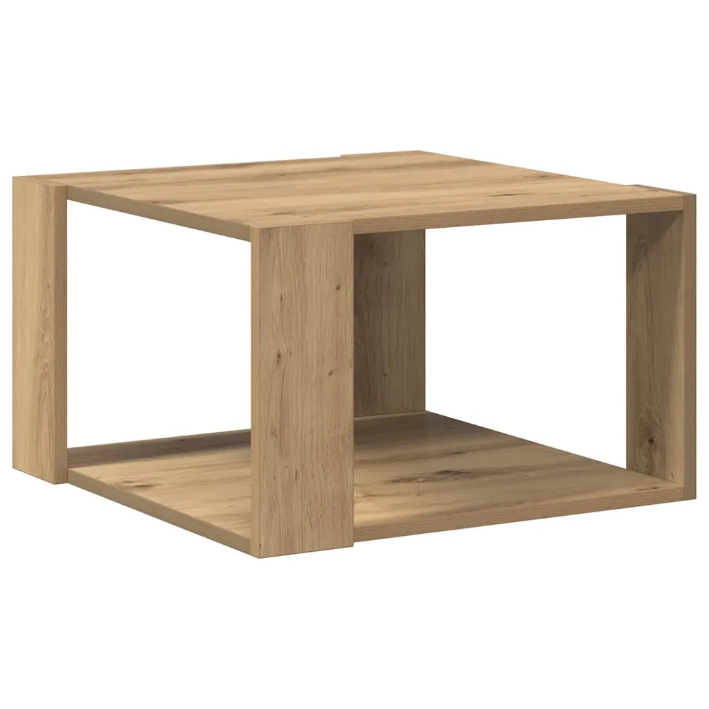 Tavolino da salotto Rovere artigianale 51,5 x 51,5 x 30 cm 869216