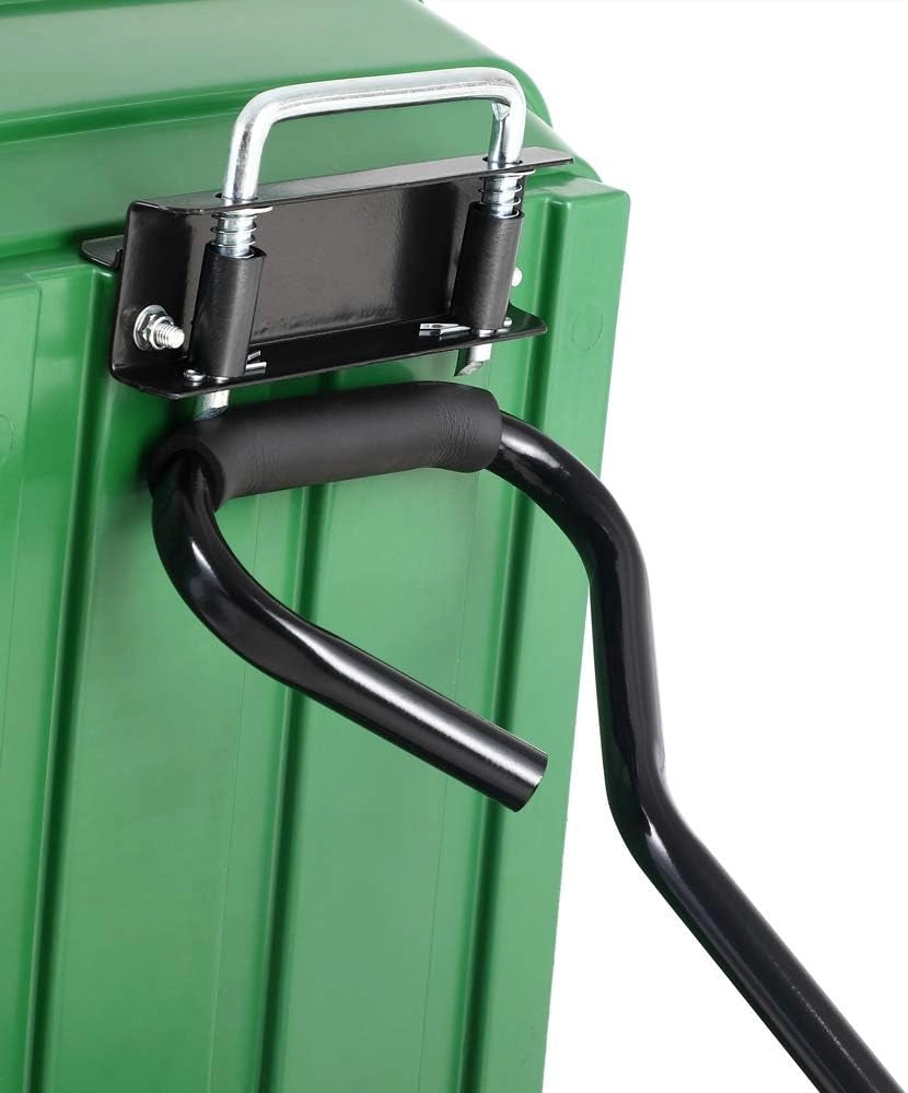 ® Carrello da Giardino Max. 300kg Cassone Ribaltabile Funzione Inclinazione Cariola Giardinaggio