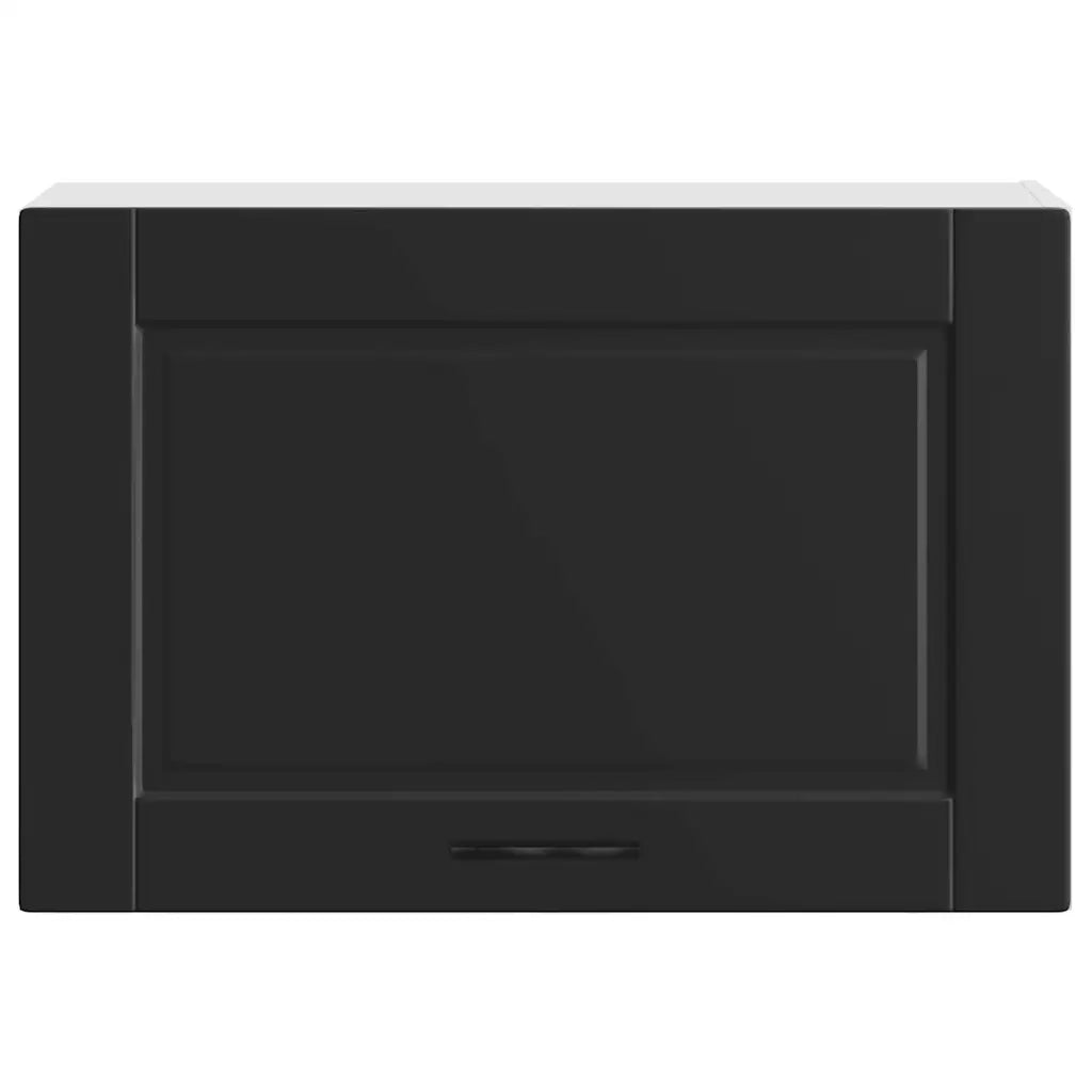 vidaXL Pensile da Cucina Porto Nero in Legno Multistrato