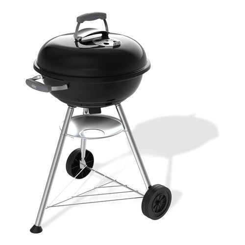 Barbecue carbonella weber 1502054 compact kettle d47 nero