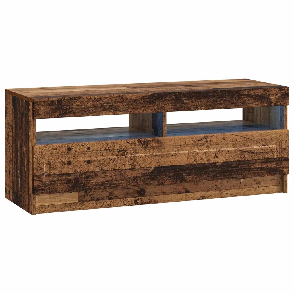Mobile TV LED a 5 pezzi Legno antico Legno ingegnerizzato 3417011