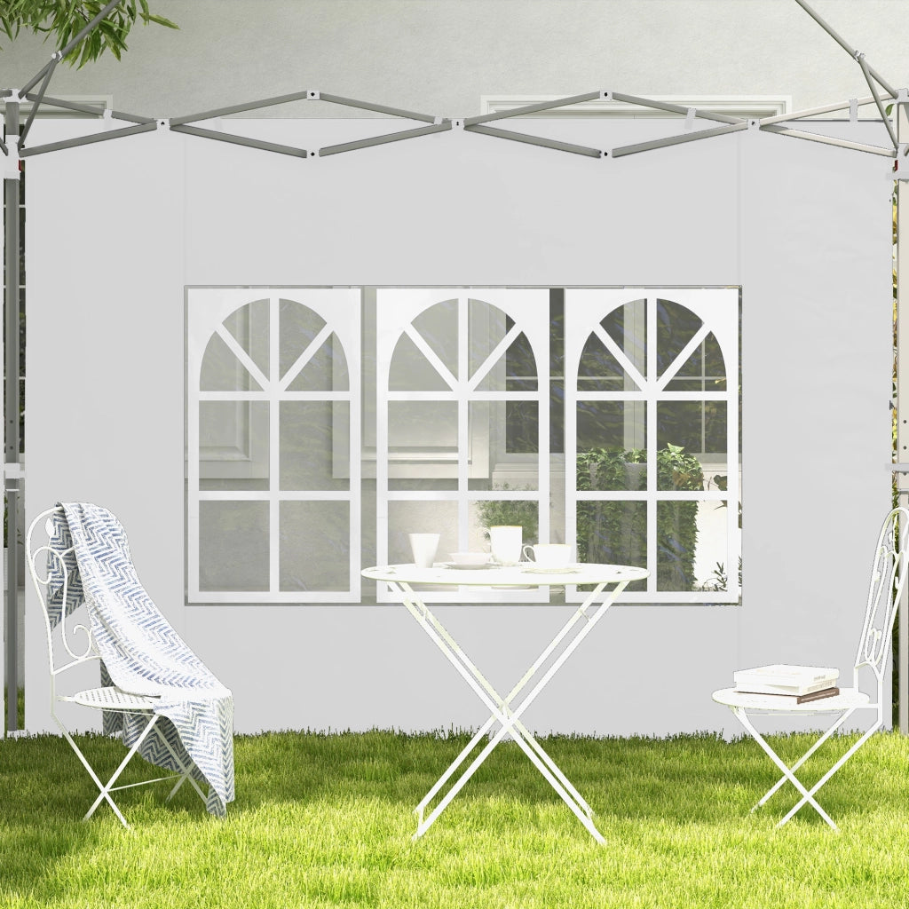 Paroi laterali per tenda da giardino ¨C zephmum ¨C 295x195 cm bianco