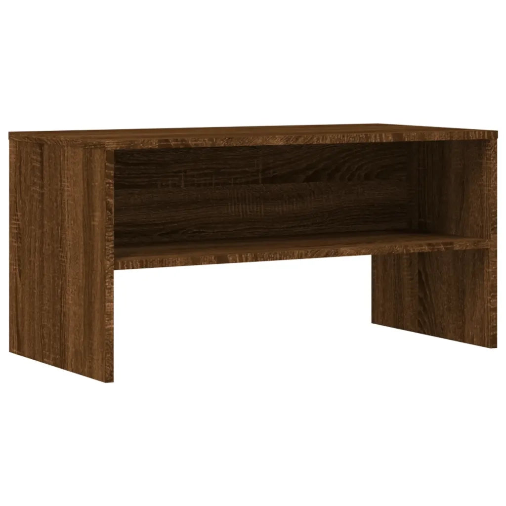 Mobile Porta TV Rovere Marrone 80x40x40 cm in Legno Multistratocod mxl 134737