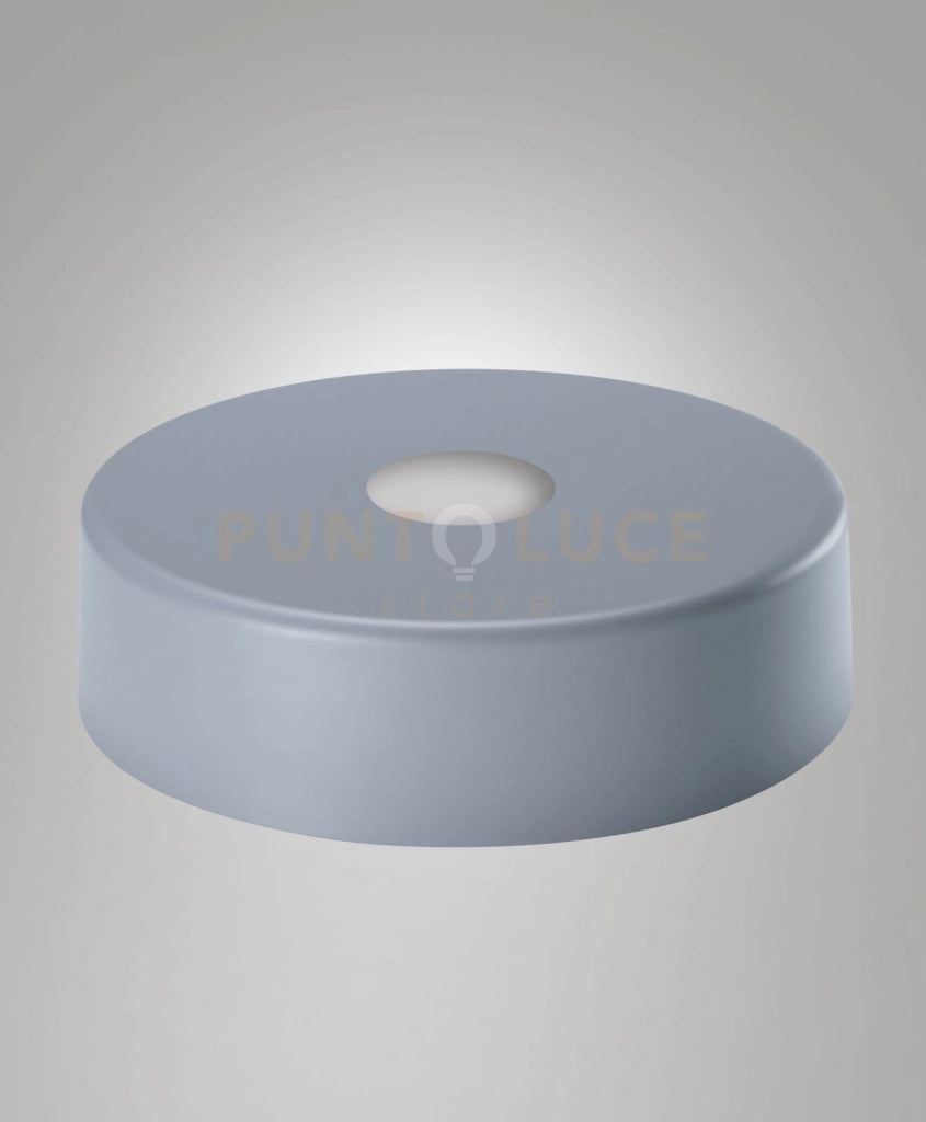 3805-57-374 DIFFUSORE/PARALUME IN METALLO BLU AVIO D.35CM H.10CM PER KIT LUCI LED 14W