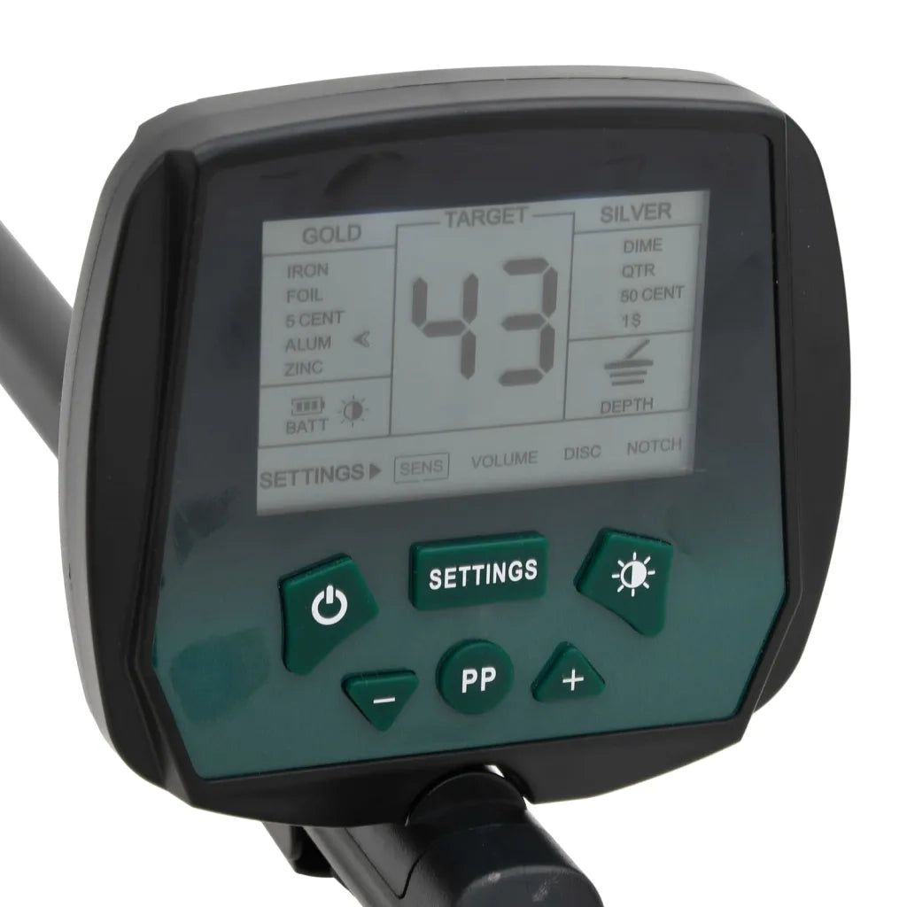 Metal Detector 24 cm Profondit¨¤ Ricerca Schermo LCD CFW5544638