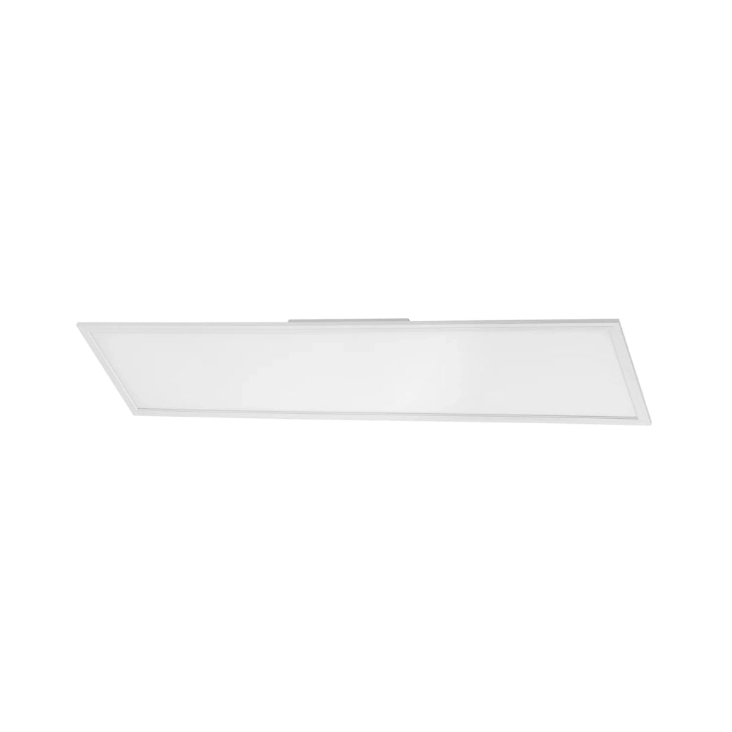 Plafoniera Moderna Piatto Metallo Bianco Led Integrato 38W 4000K