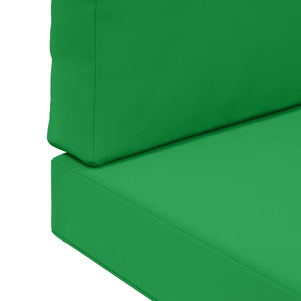 Cuscino per divano da esterno 2 pcs Verde Poliestere