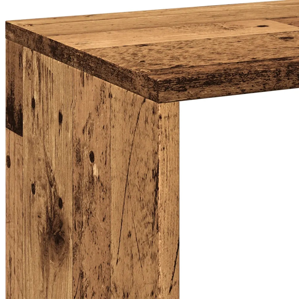 Libreria Divisorio Legno Antico 69,5x29x137,5 cm in Truciolato 858028