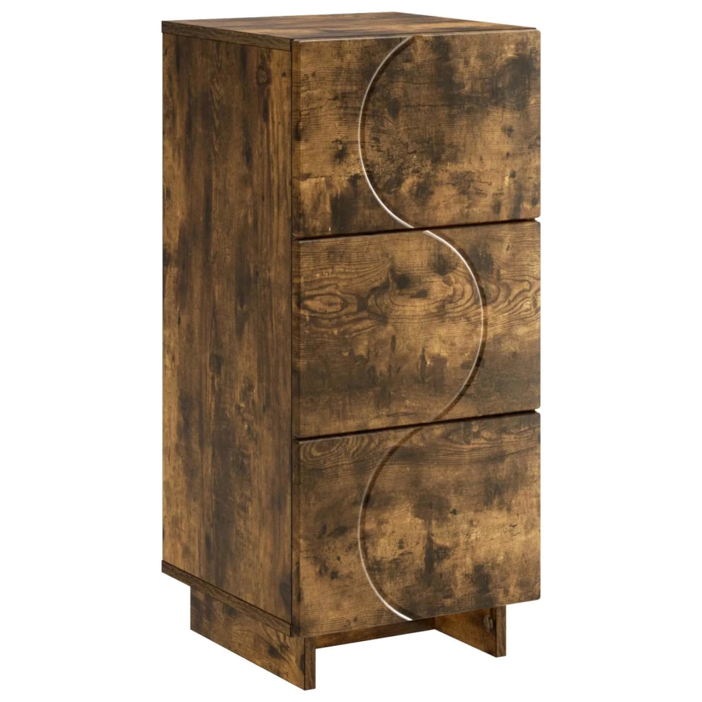 Credenza Rovere Fumo 33,5 x 34,5 x 75 cm Legno ingegnerizzato 8011518
