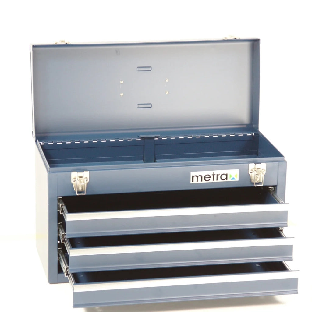 Cassetta degli attrezzi, standard, piccola, colore blu