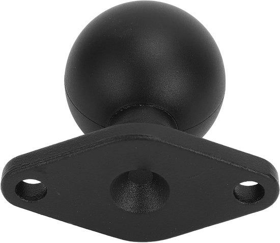 Piastra di alluminio rotonda per base di montaggio a sfera da 1,5'' - Compatibile con braccio C di misura