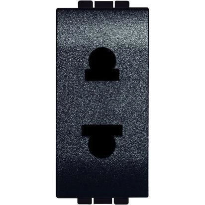 Living Int. - Presa 2P 16A 127/250 Vac - standard Euroamericano - L4125