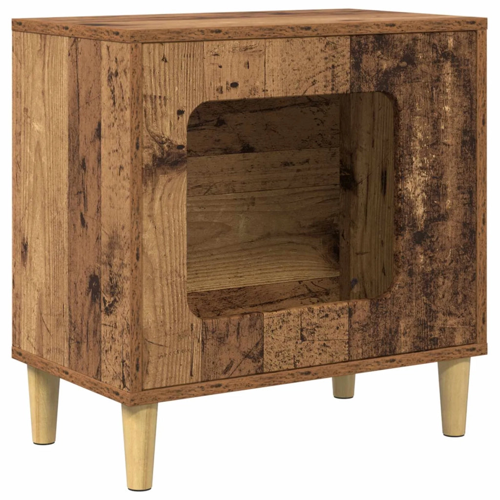 Casa per Gatti Legno vecchio 51 x 30 x 52 cm Legno multistrato 8000660