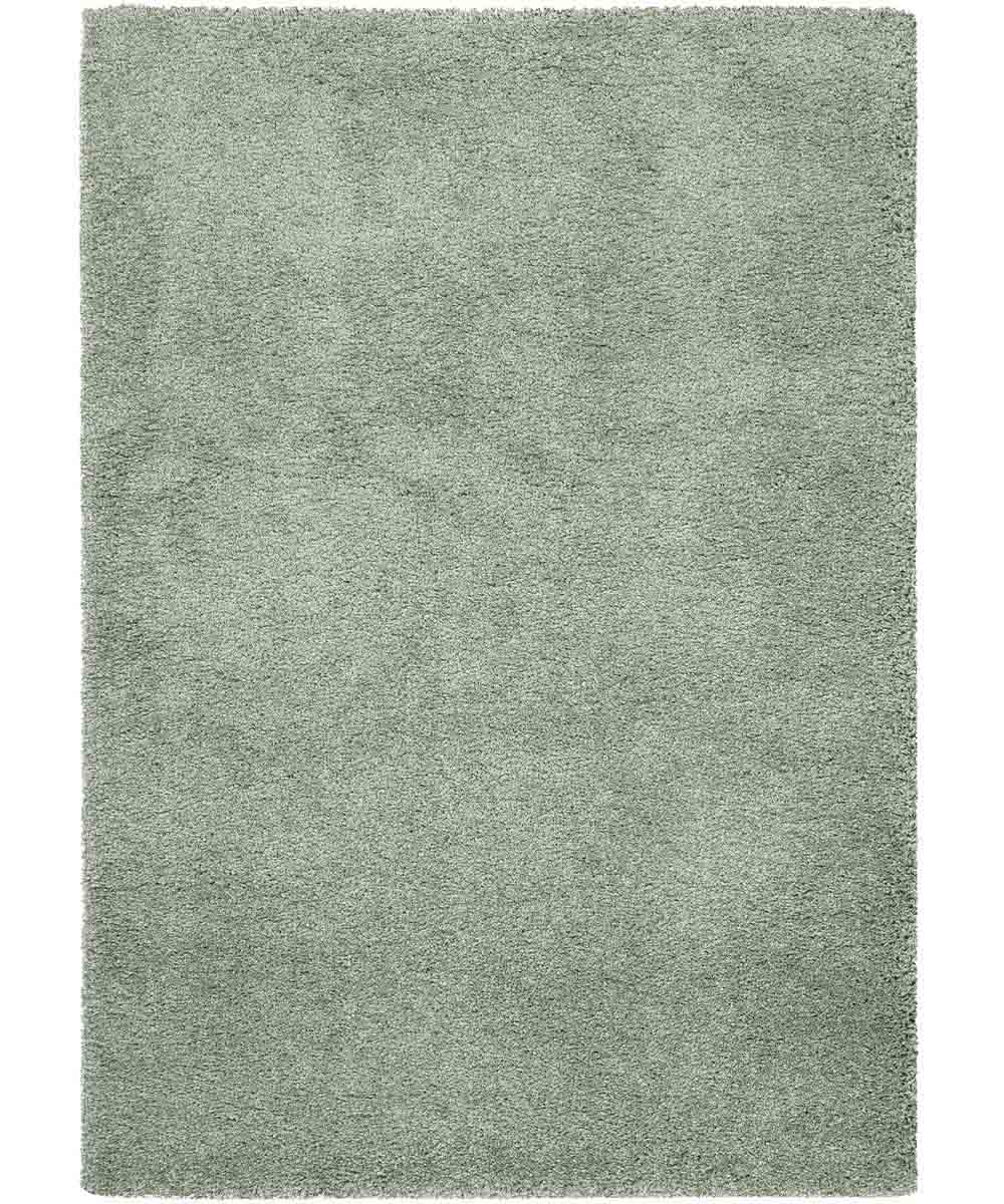 Tappeto FEEL VERDE tinta unita moderno, pelo morbido resistente e lavabile in lavatrice cm.120x170