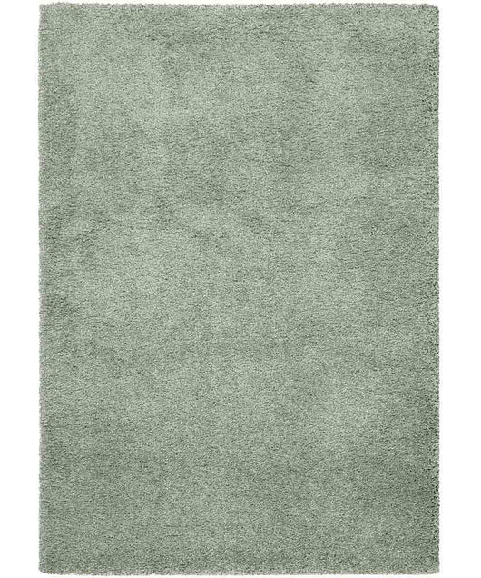 Tappeto FEEL VERDE tinta unita moderno, pelo morbido resistente e lavabile in lavatrice cm.200x290