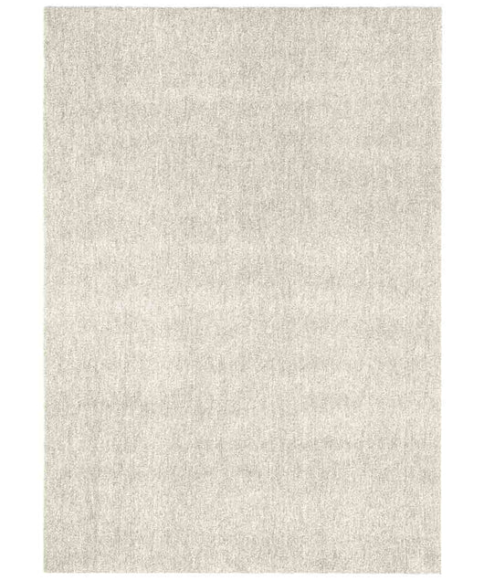 Tappeto FEEL AVORIO tinta unita moderno, pelo morbido resistente e lavabile in lavatrice cm.160x230