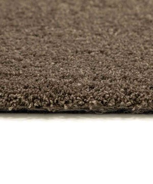 Tappeto FEEL TORTORA tinta unita moderno, pelo morbido resistente e lavabile in lavatrice cm.160x230