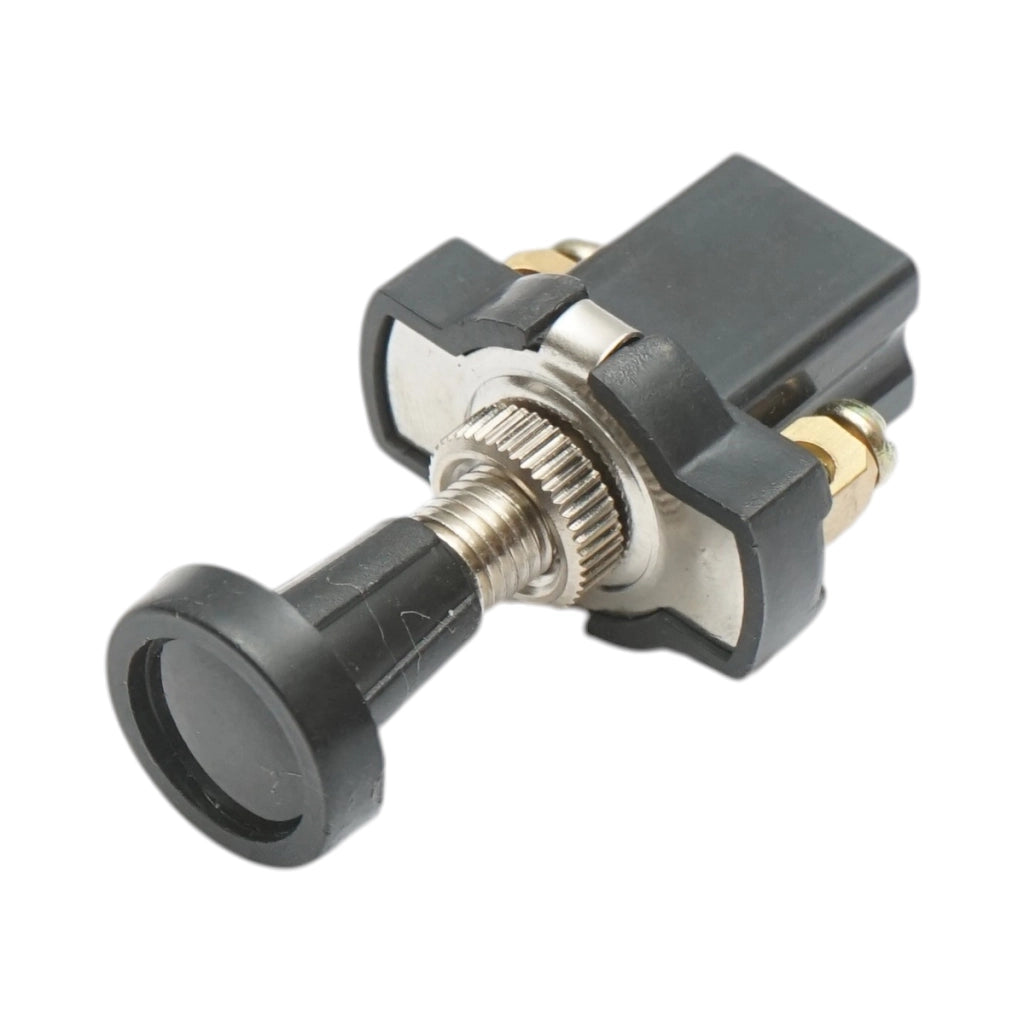 Interruttore corto 12V/5A interruttore a strappo ON/OFF con dado di serraggio in metallo