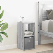 Comodino Grigio Sonoma 25,5 x 22 x 49,5 cm Legno multistrato 8000606
