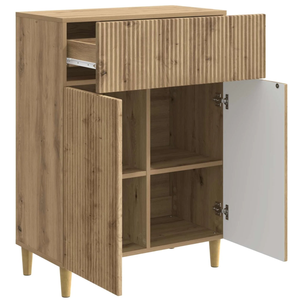 Credenza con cassetto Rovere Artigianale 66 x 34,5 x 90 cm
