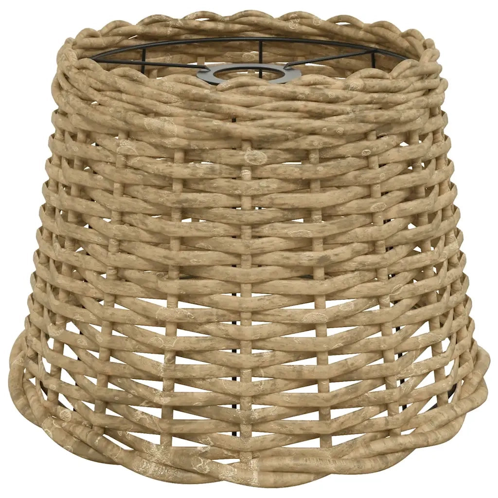 Paralume da Soffitto Marrone Ø30x20 cm in Vimini 364375