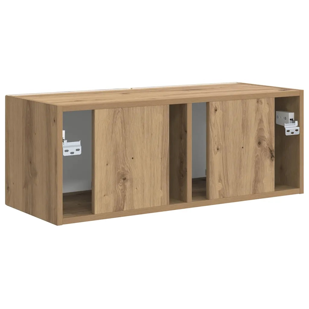 Mobile TV da parete Rovere Artigianale 78,5 x 31 x 29,5 cm 892227