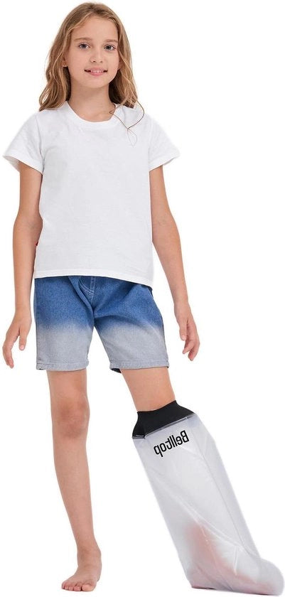 Protezione impermeabile per bambini - doccia piscina - silicone - protezione dalle lesioni - protezione per le gambe