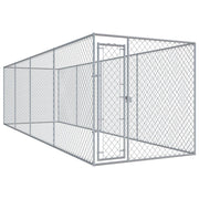Recinto per animali da esterno per cani 760 x 192 x 185 cm 02_0000360