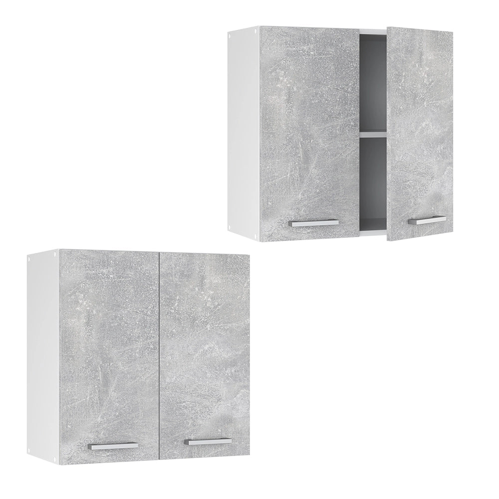 Vicco Pensile da cucina Calcestruzzo 60 cm